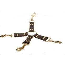 BOUND Nubuck Leather 4 Way Hog Tie - Image 4