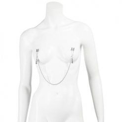 Fifty Shades Darker At My Mercy Beaded Chain Nipple Clamps - Image 4