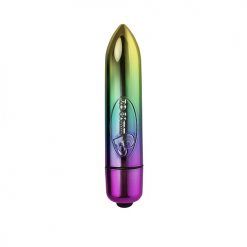 Rocks Off RO 80mm Rainbow 7 Speed Bullet