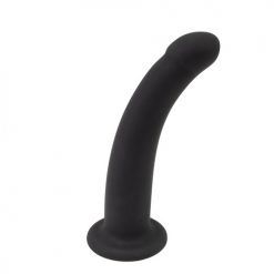 Loving Joy Curved 5" Inch Silicone Dildo with Suction Cup