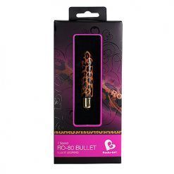 Alternative view of Rocks Off RO 80mm I Luv It Leopard Bullet