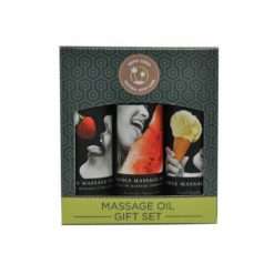 Earthly Body Edible Massage Oil Gift Set - Vegan Friendly