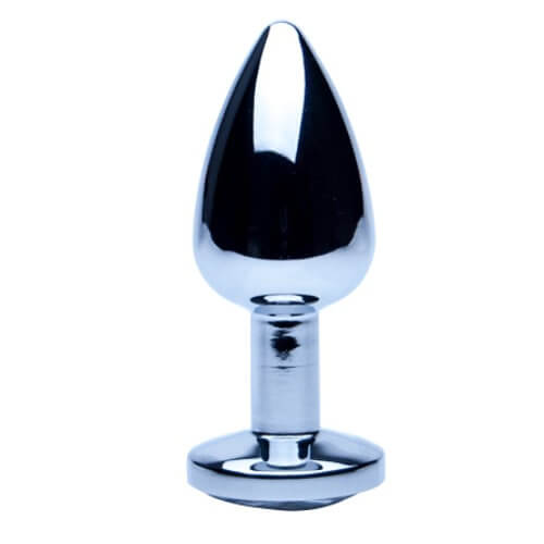 Precious Metals Silver Anal Butt Plug-Small - Image 3