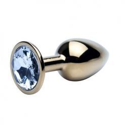 Precious Metals Gold Anal Butt Plug-Small