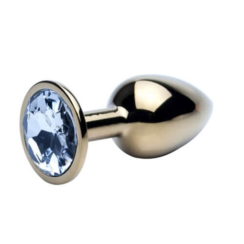 Precious Metals Gold Anal Butt Plug-Small