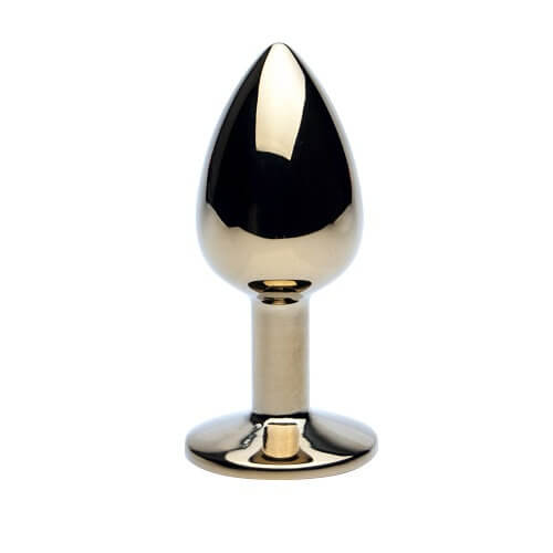 Precious Metals Gold Anal Butt Plug-Small - Image 3