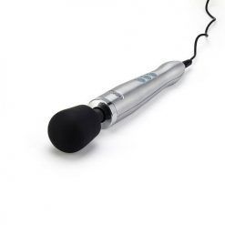 Doxy Die Cast Brushed Aluminium Mains Operated Wand Vibrator - Image 3
