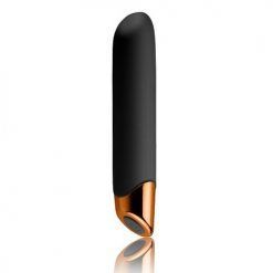Alternative view of Rocks Off Chaiamo 10 Function Rechargeable Classic Vibrator in Black or Burgundy