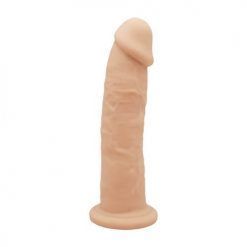 9 inch Realistic Girthy Silicone Dual Density Dildo with Suction Cup