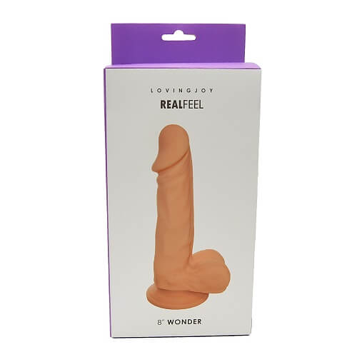 Loving Joy Real Feel 8 Inch Wonder Suction Cup Dildo - Image 8