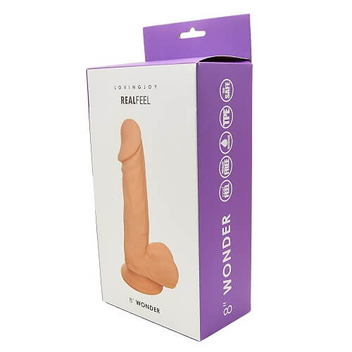 Loving Joy Real Feel 8 Inch Wonder Suction Cup Dildo - Image 7