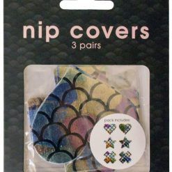 Mermaid Nipple Covers 3 Pairs *BOXED* - Image 2