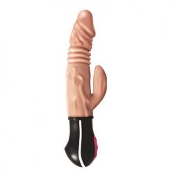 Realistic Warming & Thrusting Vibrating Dildo