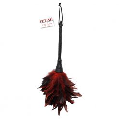Fetish Fantasy Frisky Feather Duster Black/Red