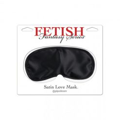 Fetish Fantasy Satin Love Mask Black