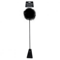 Fetish Fantasy Limited Edition Feather Crop Black