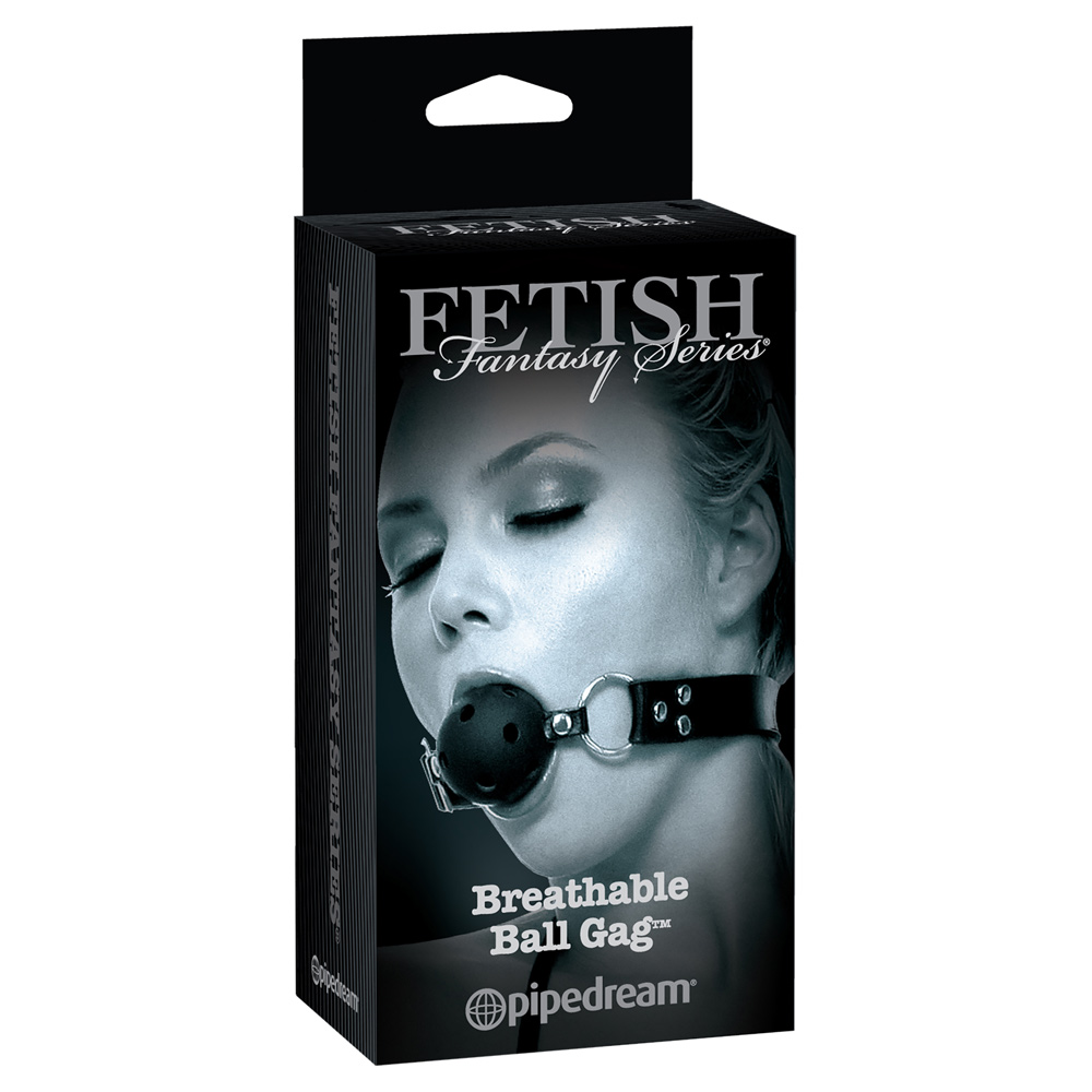 Fetish Fantasy Limited Edition Breathable Ball Gag Black