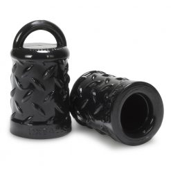 Alternative view of Oxballs Gripper Black Nipple Suction