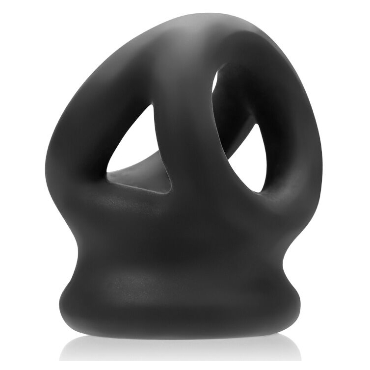 Oxballs Tri-Squeeze Cocksling Ballstretcher Black - Image 2