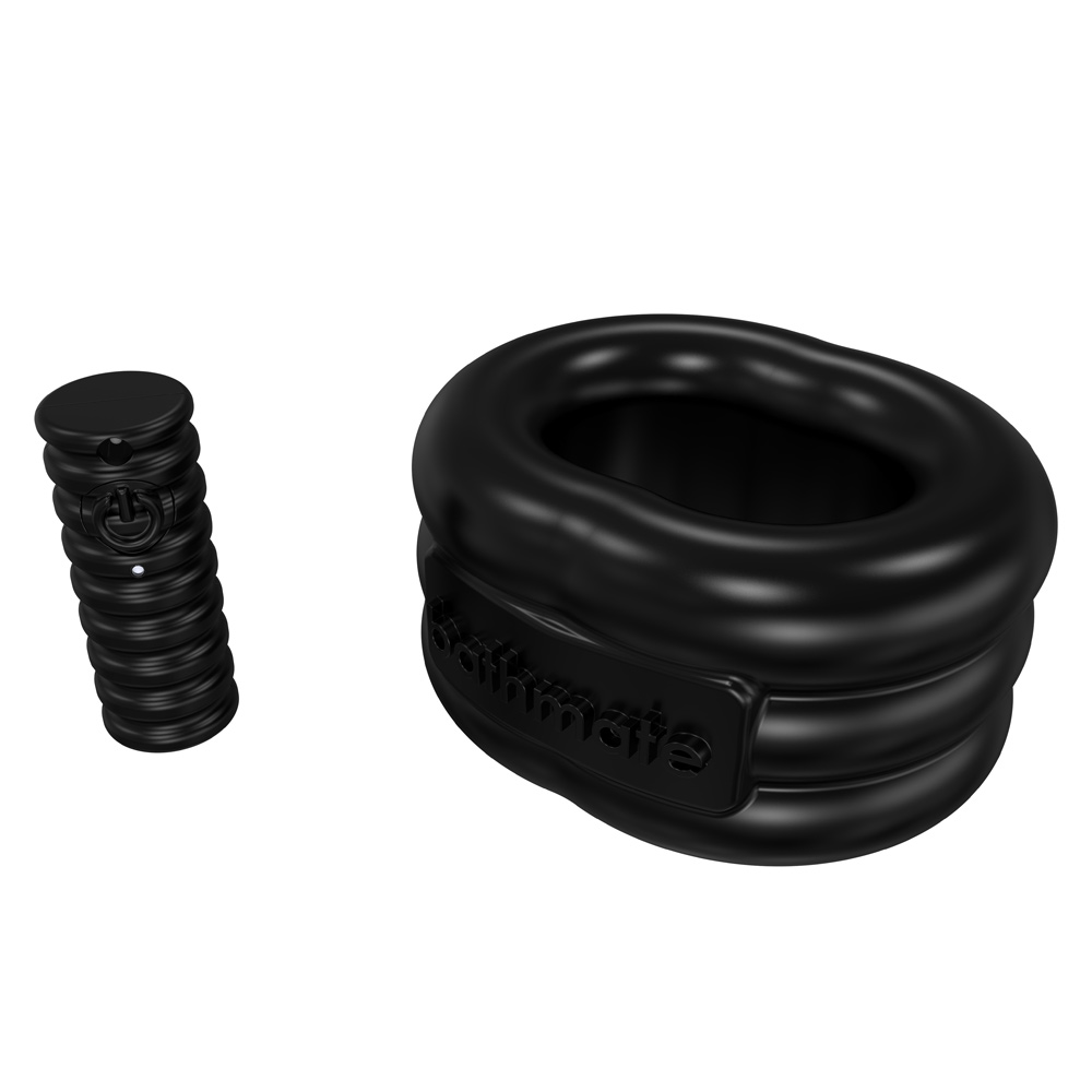 Bathmate Vibe Ring - Stretch Black - Image 2