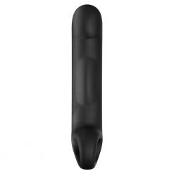 Alternative view of ElectraStim Noir Ovoid Electro G Spot Dildo Black