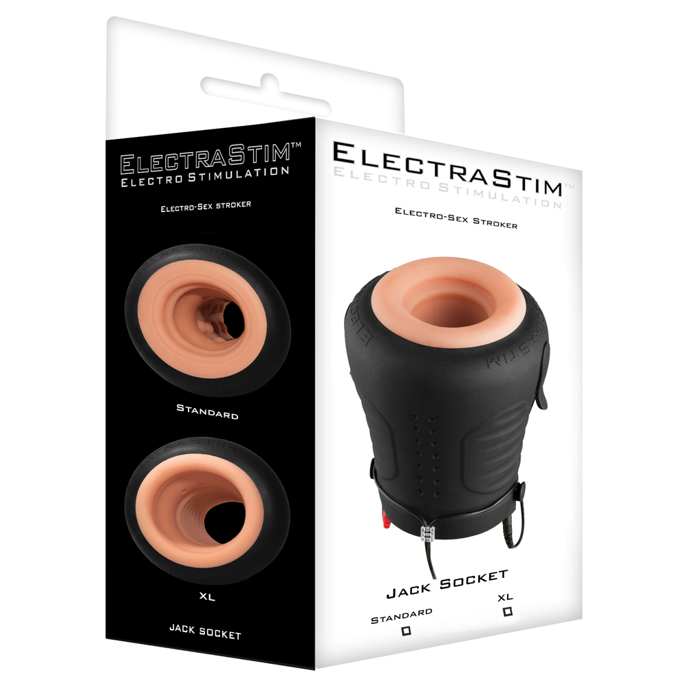 ElectraStim Jack Socket E Stim Stroker Black