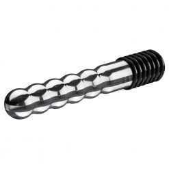 Alternative view of ElectraStim Wave Electro Dildo Silver