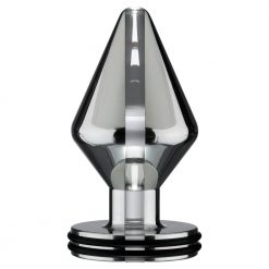 ElectraStim Maxi Classic Electro Butt Plug Silver Large