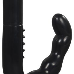 Alternative view of Ebony Prostate Massager Black 7.5in