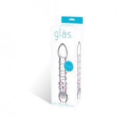 Glas Spiral Staircase Full Tip Clear 9.4in