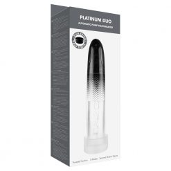 You Me Us / Linx Platinum Duo Automatic Pump Masturbator Clear/Black