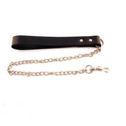 Rouge Garments Dog Lead with Chain Black
