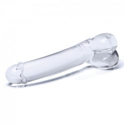 Glas Realistic Curved Glass Dildo 7in - Image 4