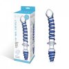 Glas 154 Mr Swirly Double Ended Glass Dildo