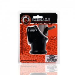Alternative view of Oxballs Powerballs cocksling and ballstretcher Black