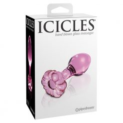 Icicles No 48 Pink Butt Plug 3.5in