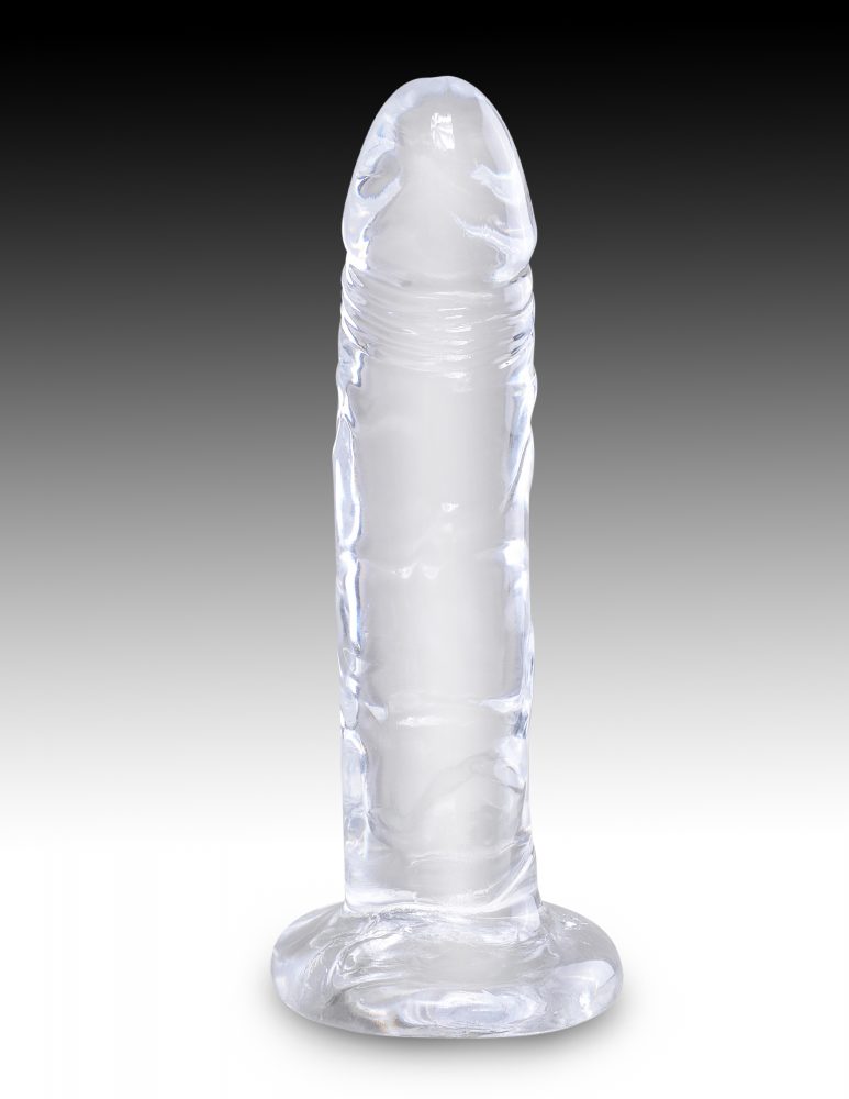 King Cock Cock Transparent 6in