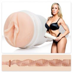 Fleshlight Girl Brandi Love with Fleshlight and Sleeve Cross Section