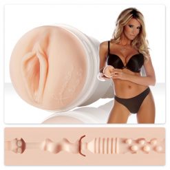 Fleshlight Girl Jessica Drake with Fleshlight and Sleeve Cross Section