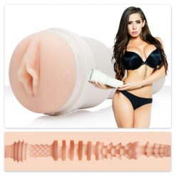 Fleshlight Girl Madison Ivy with Fleshlight and Sleeve Cross section