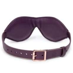Fifty Shades of Grey Leather Blindfold Showing Buckle