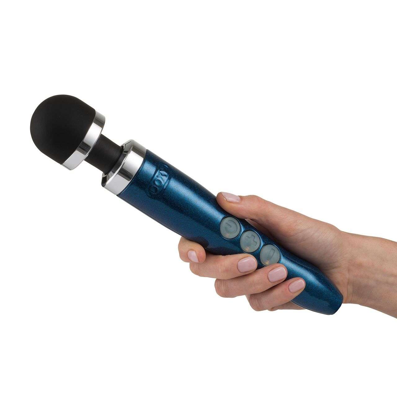 Doxy Die Cast 3R Rechargeable Wand Massager Blue Flame - Image 6