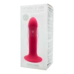 Dual Density Cushioned Core Vibrating Suction Cup Silicone Dildo 6.5 Inch - Image 3