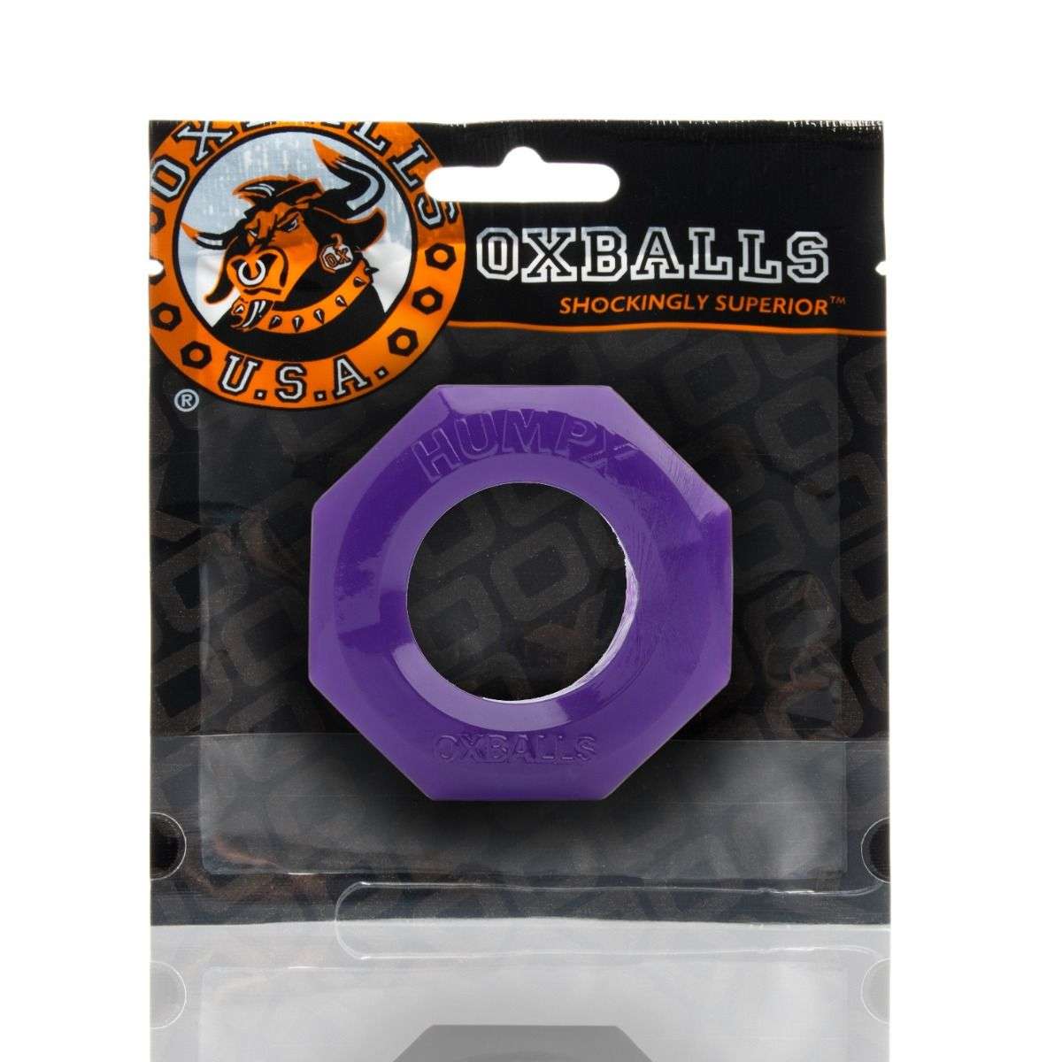 Oxballs HumpX Cockring Aubergine - Image 2
