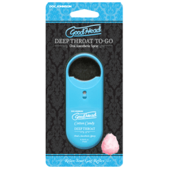Alternative view of Doc Johnson GoodHead To-Go - Deep Throat Spray - Cotton Candy