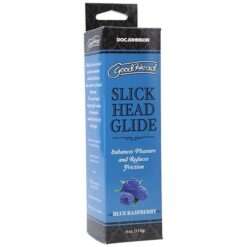 Alternative view of GoodHead - Slick Head Glide - Blue Raspberry - 4 oz