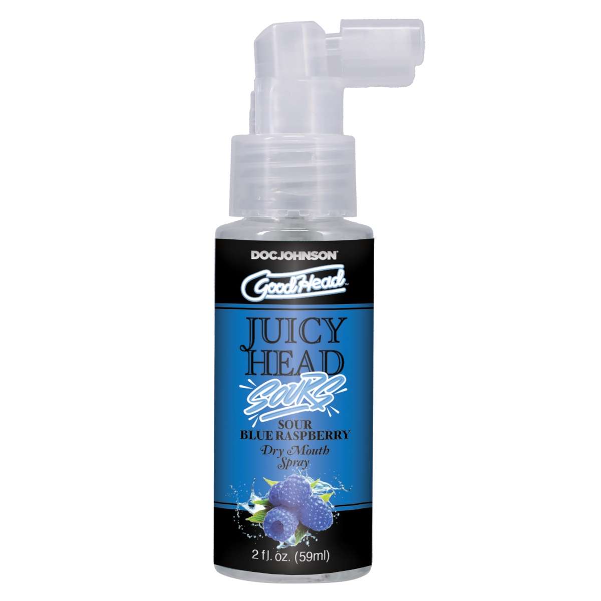 GoodHead Juicy Head Sours Dry Mouth Blow Job Spray - Sour Blue Raspberry