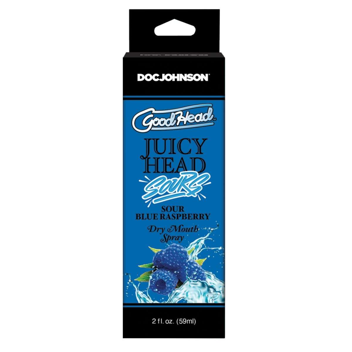 GoodHead Juicy Head Sours Dry Mouth Blow Job Spray - Sour Blue Raspberry - Image 2