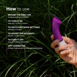 LELO Gigi 3 App Controlled G-Spot Vibrator Deep Rose - Image 6