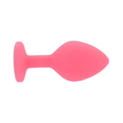 Toosh Pink Silicone Butt Plug Medium - Image 3